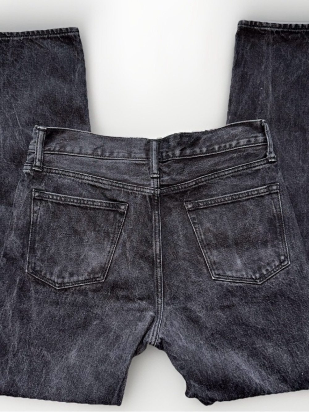 J.Crew Classic Straight Men’s 32x32 Black Washed Denim 100% Cotton - Picture 2 of 8